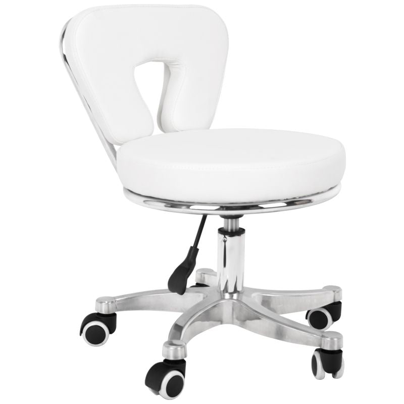 ActiveShop Cosmetic Stool for Pedicure 9266 White
