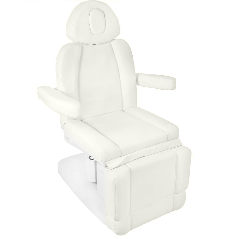 Electric cosmetic chair azzurro 708a 4 strong. white
