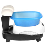 Azzurro paddling pool with massager and stroller