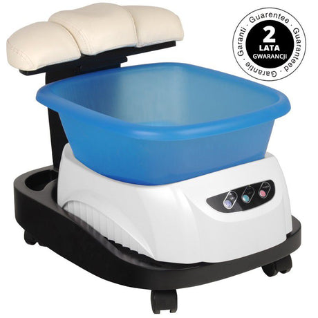 Azzurro paddling pool with massager and stroller