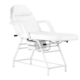 Salon Set - Cosmetic Chair 557A with Cuvette White | Terry Sheet Cover & Cosmetic Table for Device 090