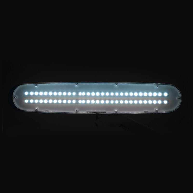 Elegante LED workshop lamp 801 l with a vice reg. white light intensity