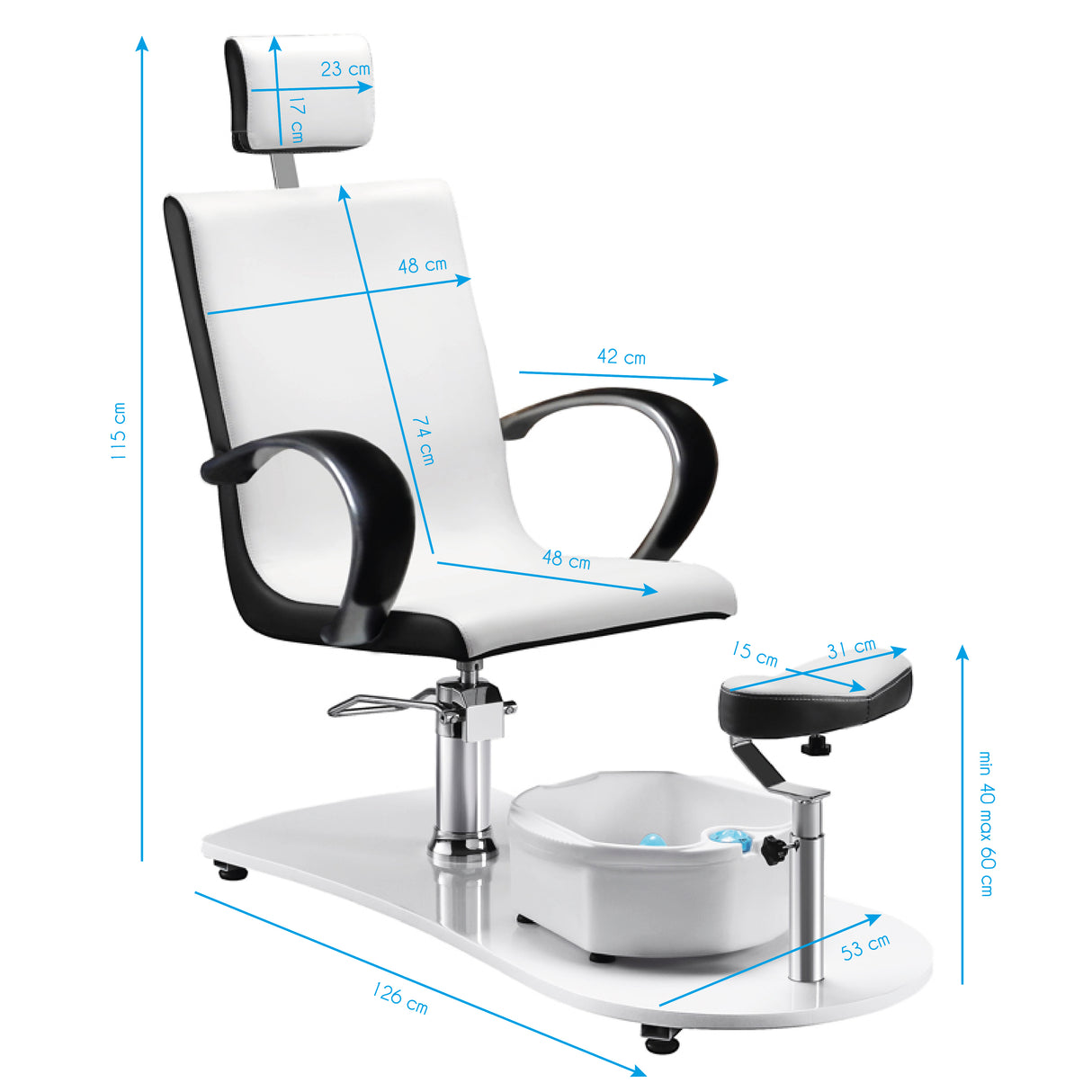 ActiveShop Pedicure Spa Chair with Massager 308