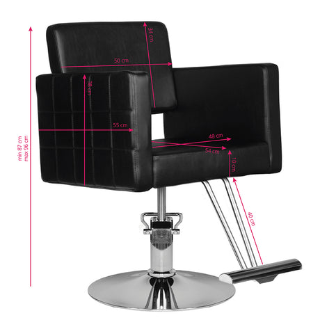 Hair system hairdressing chair hs33 black