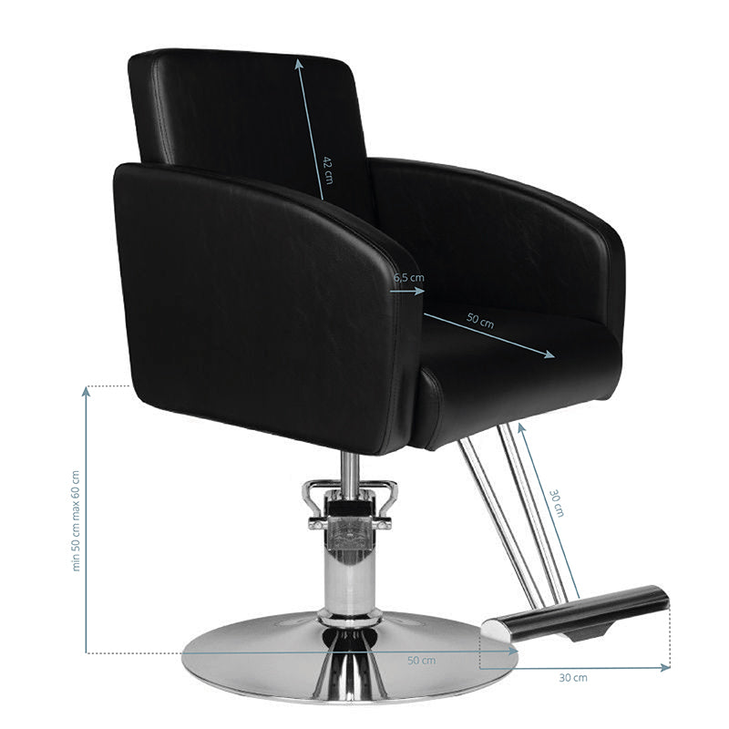 Hair System HS40 Barber Chair Black
