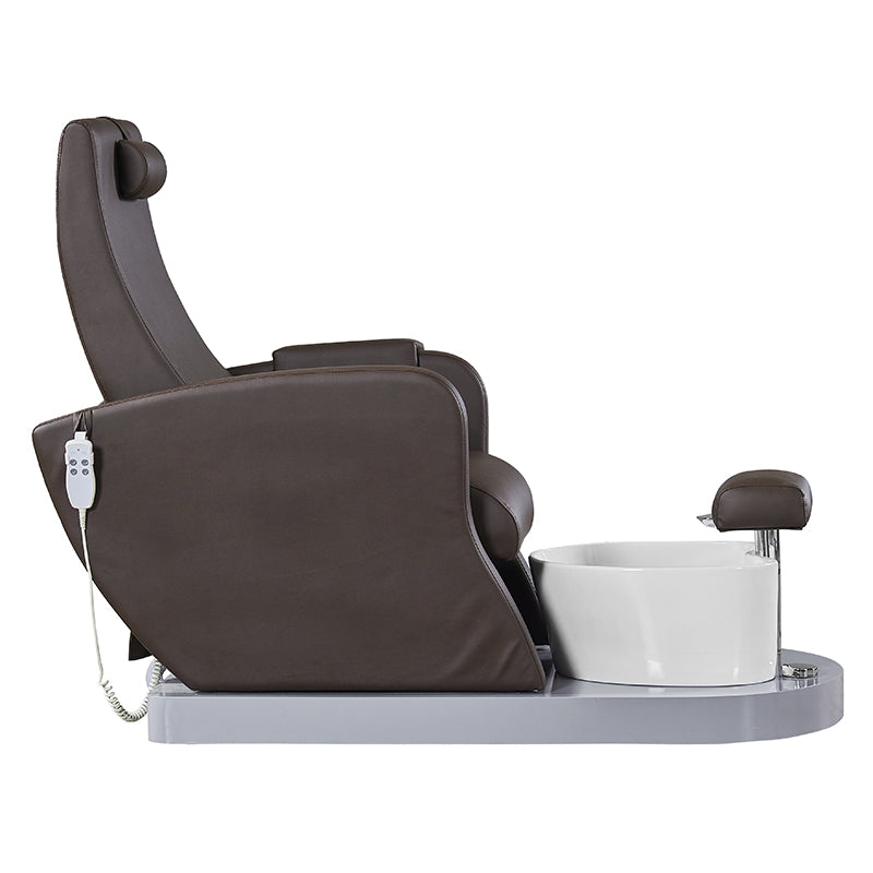 Spa chair for pedicure azzurro 016 brown