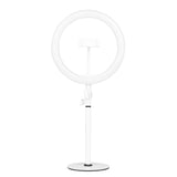 ACTIVESHOP Ring lamp ring light 10 "8w white led