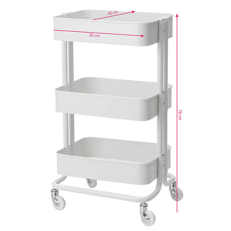ACTIVESHOP Table - cosmetic helper hs05 white