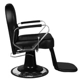 Gabbiano black tiziano barber chair