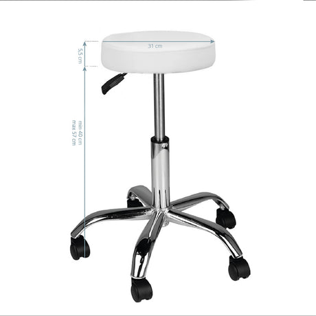 ACTIVESHOP Cosmetic stool am-310 white