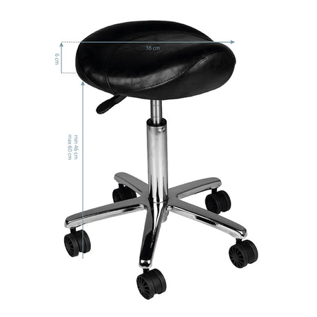 ACTIVESHOP Cosmetic / barber stool am-320 black