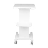 Salon Set - Cosmetic Chair 557A with Cuvette White | Terry Sheet Cover & Cosmetic Table for Device 090