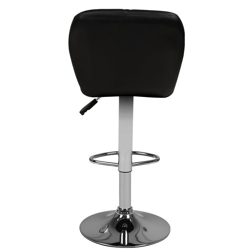 ACTIVESHOP Bar stool m01 quilted adjustable black