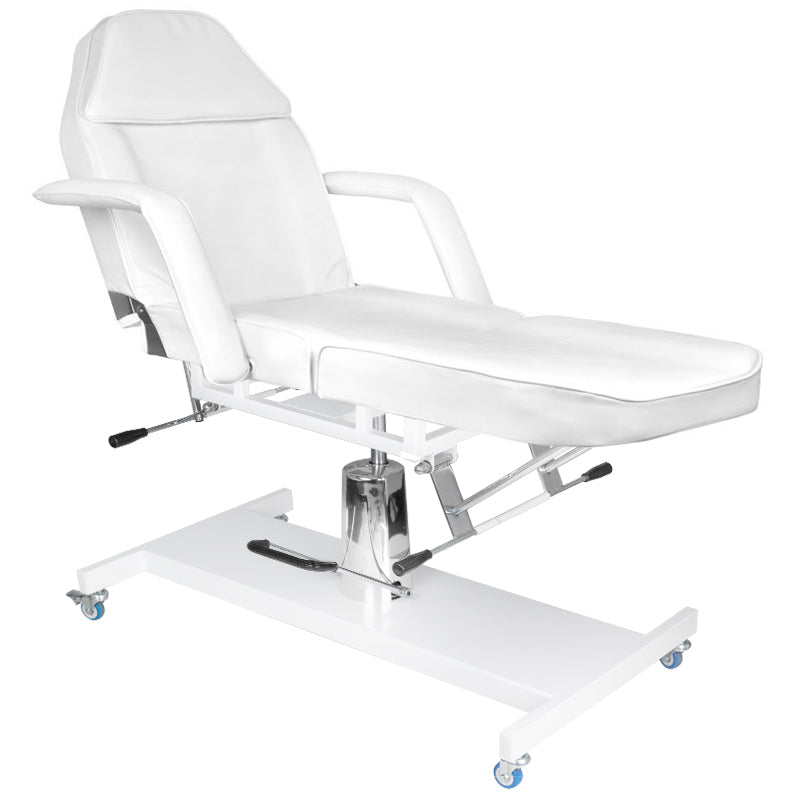 ACTIVESHOP Cosmetic chair hyd. basic 210 white on wheels