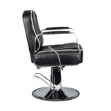 Gabbiano black matteo barber chair