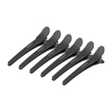 ACTIVESHOP Hairdressing clamps for hair e-17 10 pcs 10.5 cm black