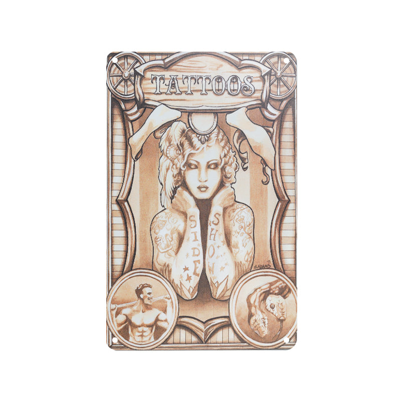 Tattoo Studio Decorative Board TA123 'Tattoos'