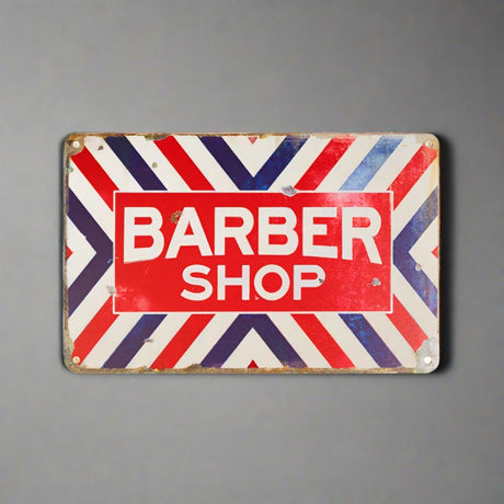 Decorative Plaque for Barber Shop C004 'Barber Shop'