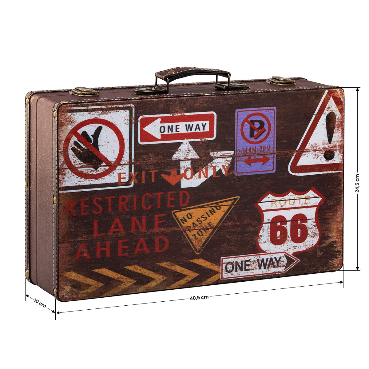 ACTIVESHOP BARBER HAIRDRESSING SUITCASE ROUTE66