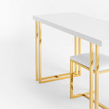 ACTIVESHOP STOOL AGNES WHITE