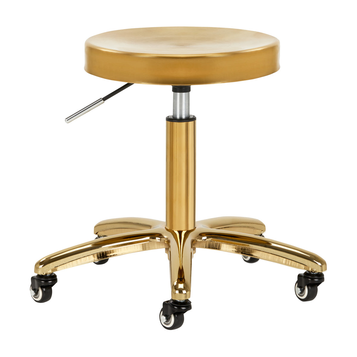 ACTIVESHOP COSMETIC / HAIRDRESSING STOOL GOLDEN AM863