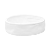 Cosmetic Treatments Headband Premium Velour Fabric White