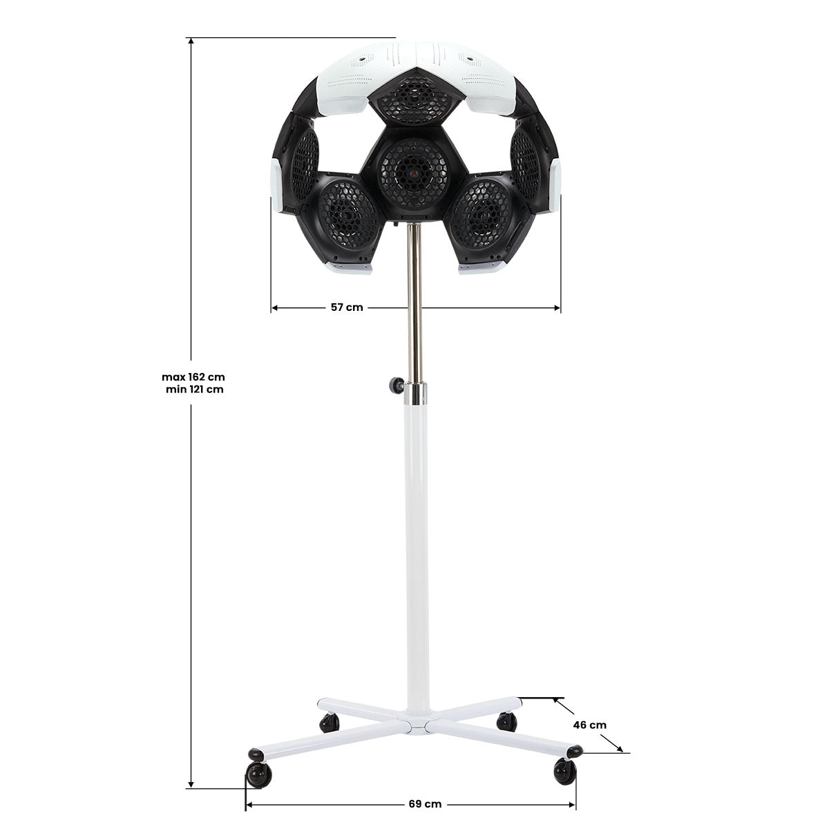 Gabbiano Standing Infrazone 828 10 White Heads