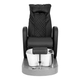 SPA PEDICURE CHAIR AZZURRO 016C WITH HYDROMASSAGE BLACK