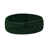 Cosmetic Headband High-Quality Terry Fabric Bottle Green