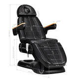 Sillon Electric Cosmetic Chair Lux 273B + Stool 304 Black