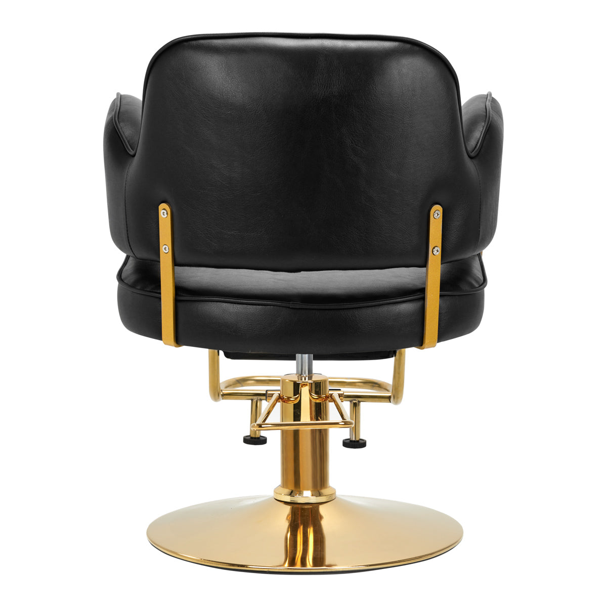 Hair System hairdressing chair Linz gold black
