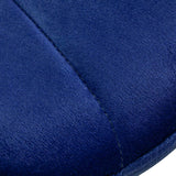 4Rico Cosmetic Chair QS-186 Navy Velvet