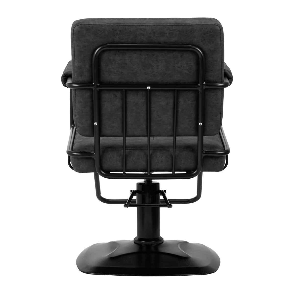 Gabbiano Katania Loft Old Leather Hairdressing Chair Black
