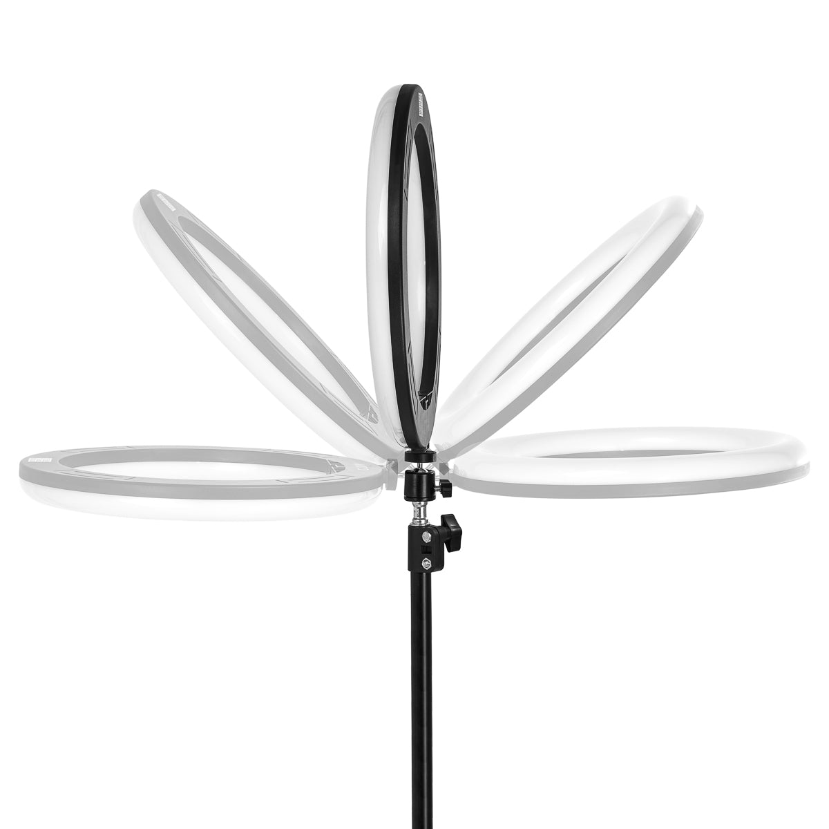 Glow 10" Ring Light with Adjustable Tripod & Phone Holder | 10W Dimmable Lamp for Beauty, Nail Salon, Photography