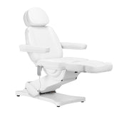 Sillon Electric Cosmetic Chair Classic 4 Motors with Cradle White