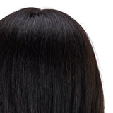 Gabbiano WZ1 Hairdressing Training Head, Natural Hair, Colour 1#, Length 20"