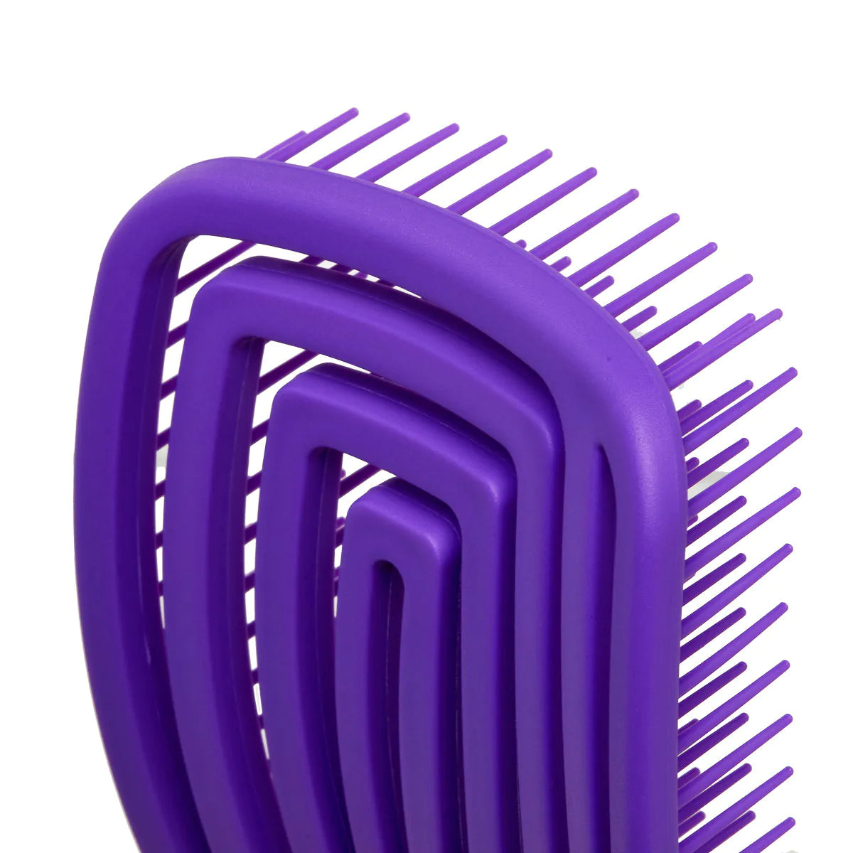 Detangling O-327 Flexible Hair Brush Purple