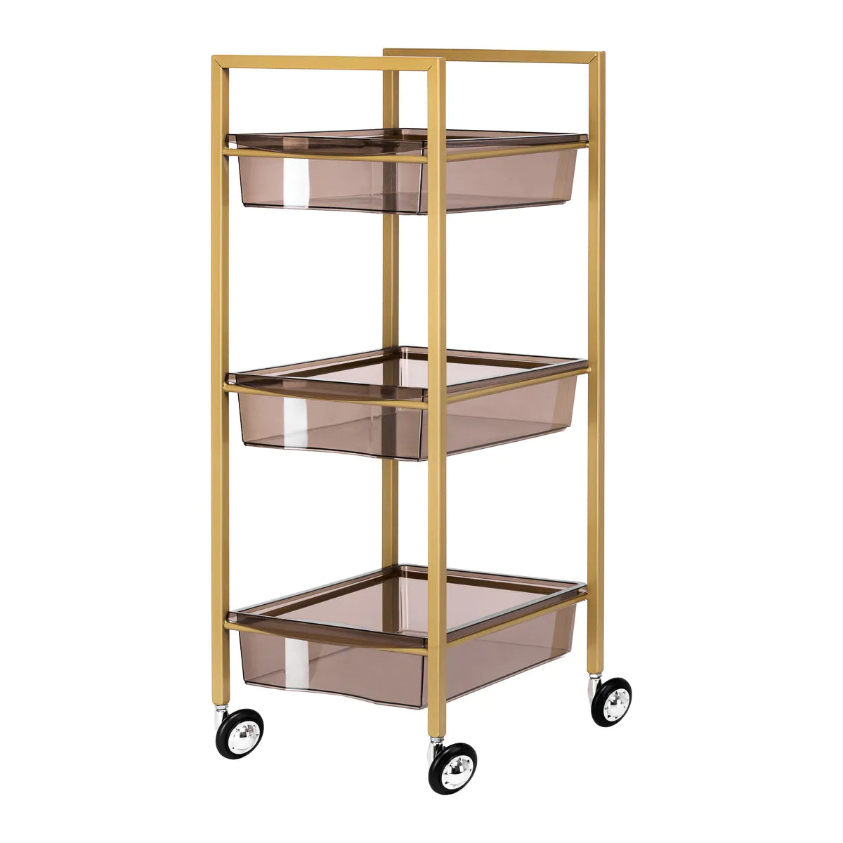 Beauty Trolley / Helper 93 Gold on Wheels