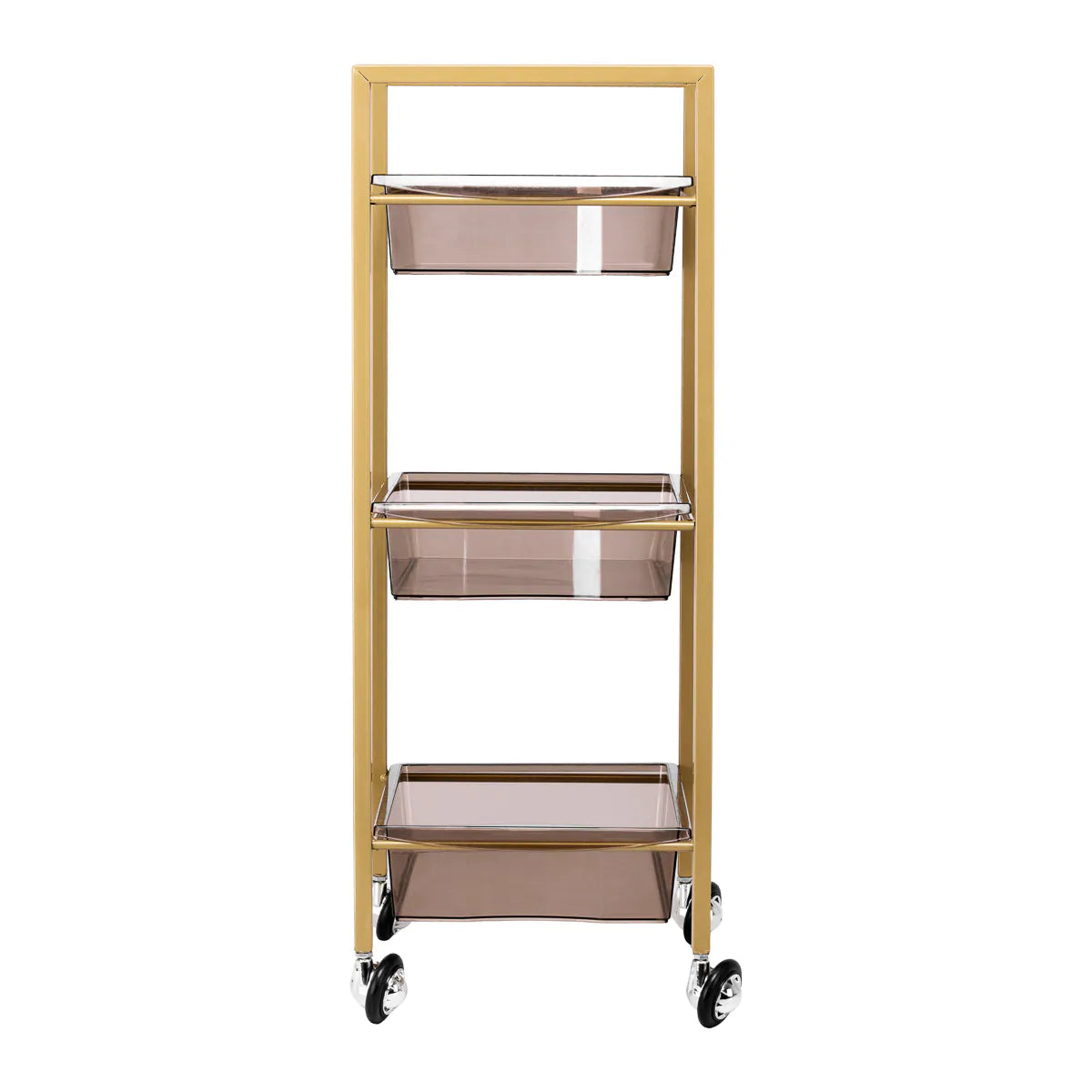 Beauty Trolley / Helper 93 Gold on Wheels