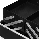 Professional Black Cosmetic Case 44 – Durable, Stylish Organizer for Mobile Stylists & Beauty Tools