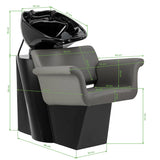 Gabbiano Hairdressing Backwash Unit Lucca Grey