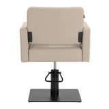 Gabbiano Hairdressing Chair Vitoria Grey Beige