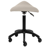 Gabbiano Hairdressing Stool D032 Grey Beige