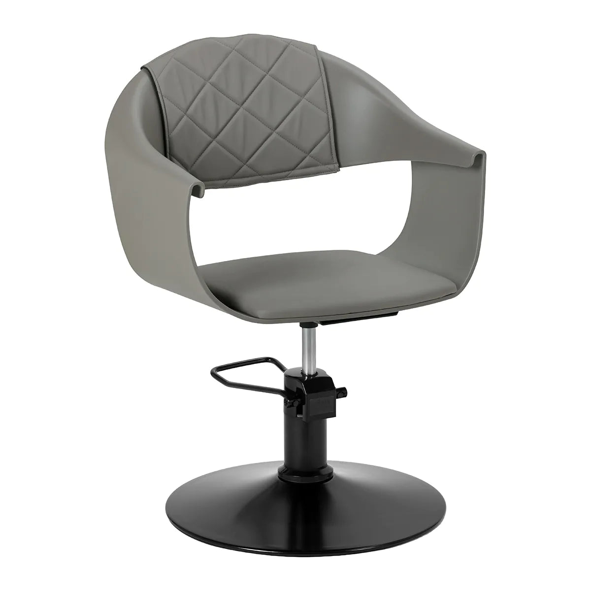 Hair System Halo Hairdressing Chair Grey & Black
