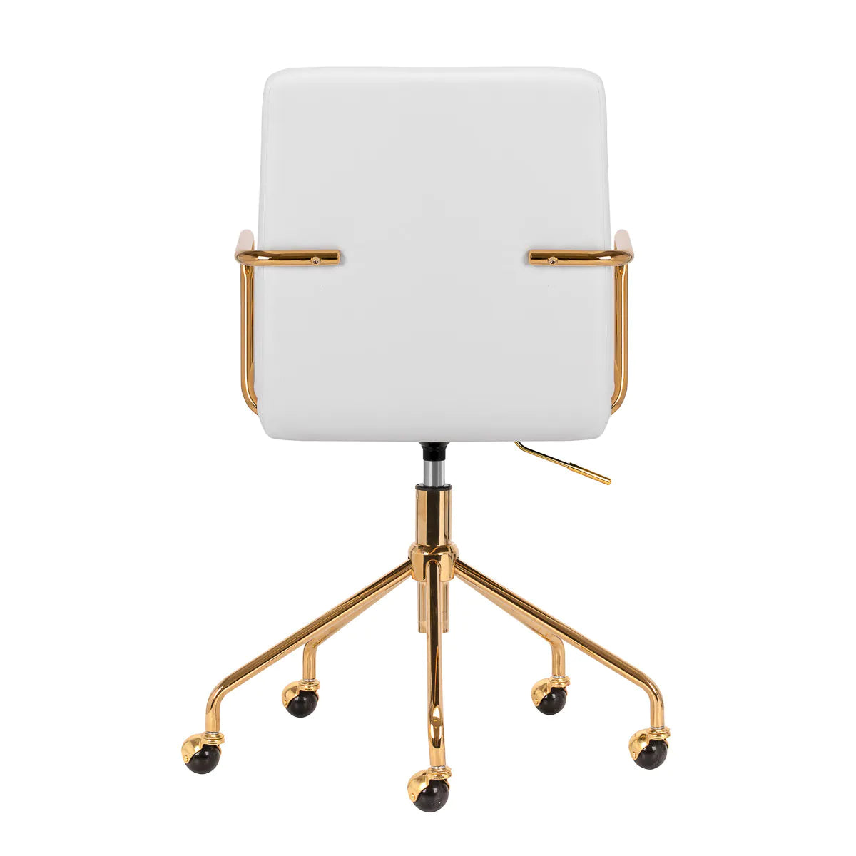 ACTIVESHOP Cosmetic Chair QS-OF211G Gold Light Grey