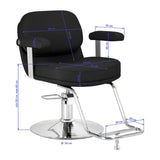 Omega Hairdressing Chair Astra Black