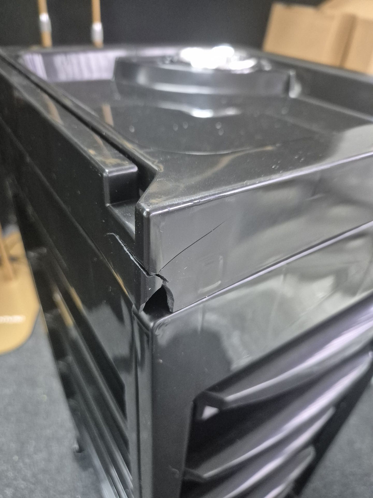 OUTLET Gabbiano Hairdresser Trolley 048A Black