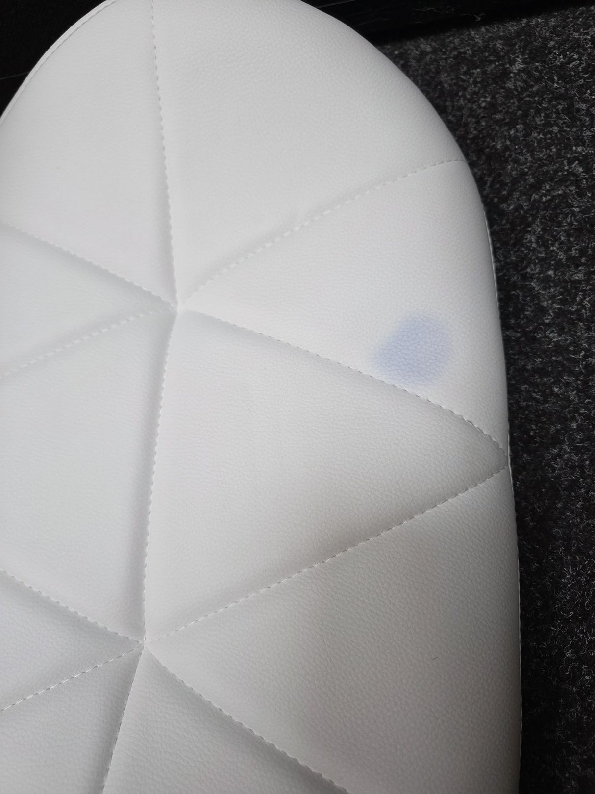 OUTLET - ACTIVESHOP COSMETIC STOOL QS-06 WHITE