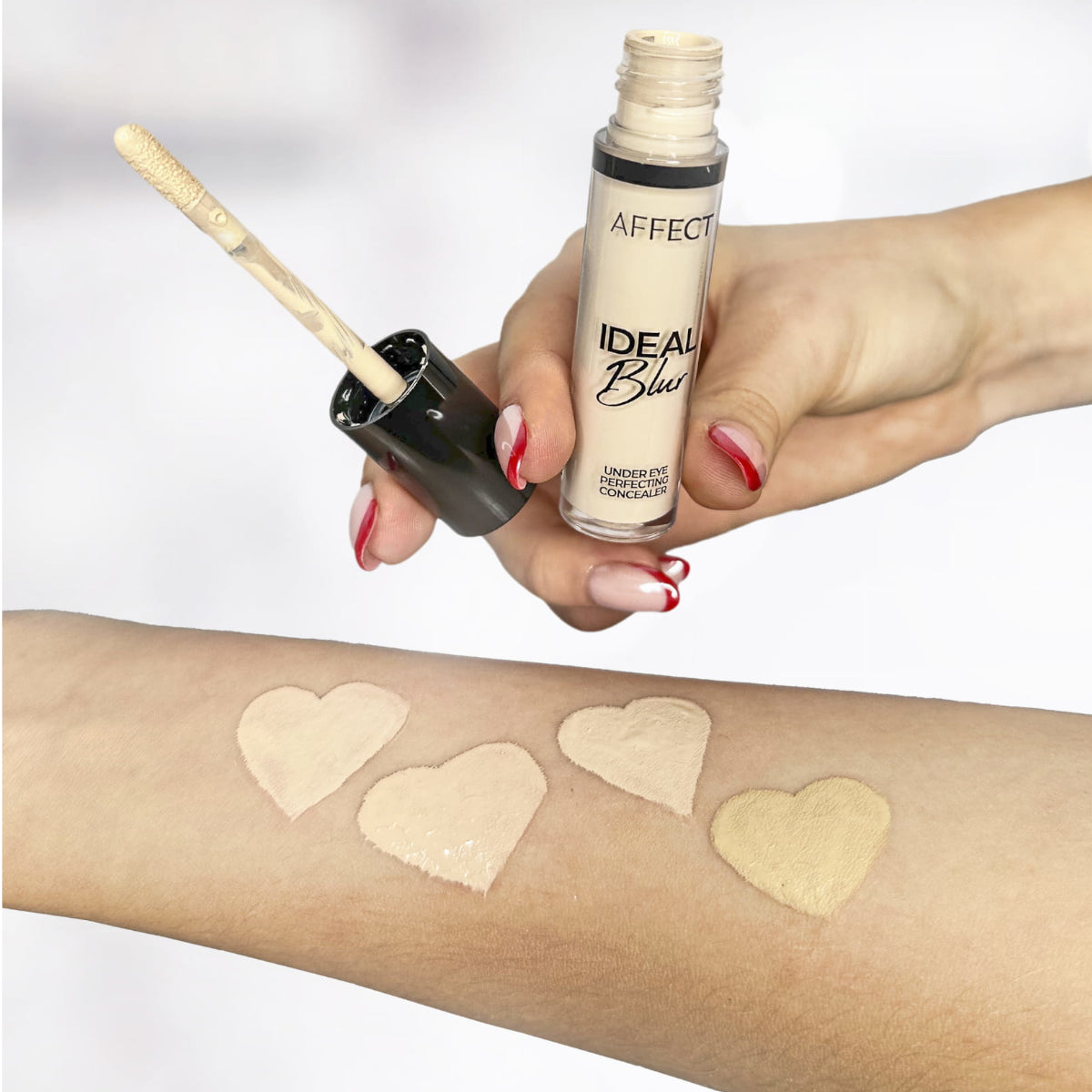 Affect Ideal Blur Under Eye Perfecting Concealer Colours Shades