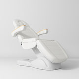 Manufakturo Grace White The Complete Salon Set - Beauty Bed, Chair, Moonlight & Trolley
